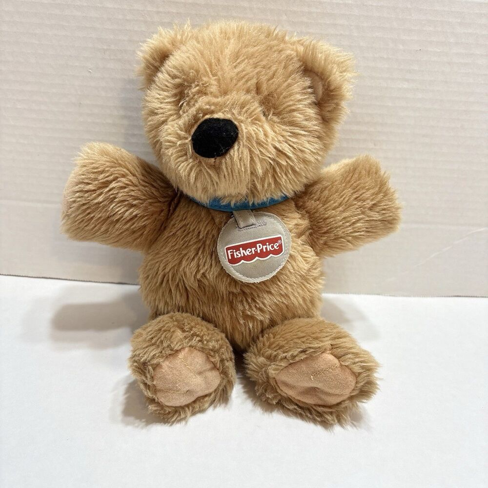 FISHER PRICE Bear Buddies Teddy Bear Bennett 10" Stuffed Plush Animal